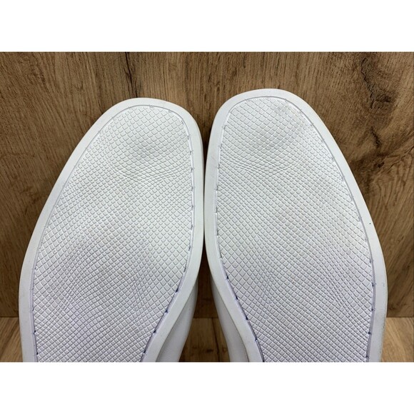 Franco Vanucci Mens Jeremy Loafers Slip On Shoes Faux Leather White Size 8.5 - Picture 14 of 16